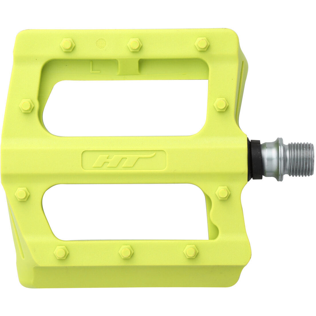 HT PA12A flat pedals - Lime