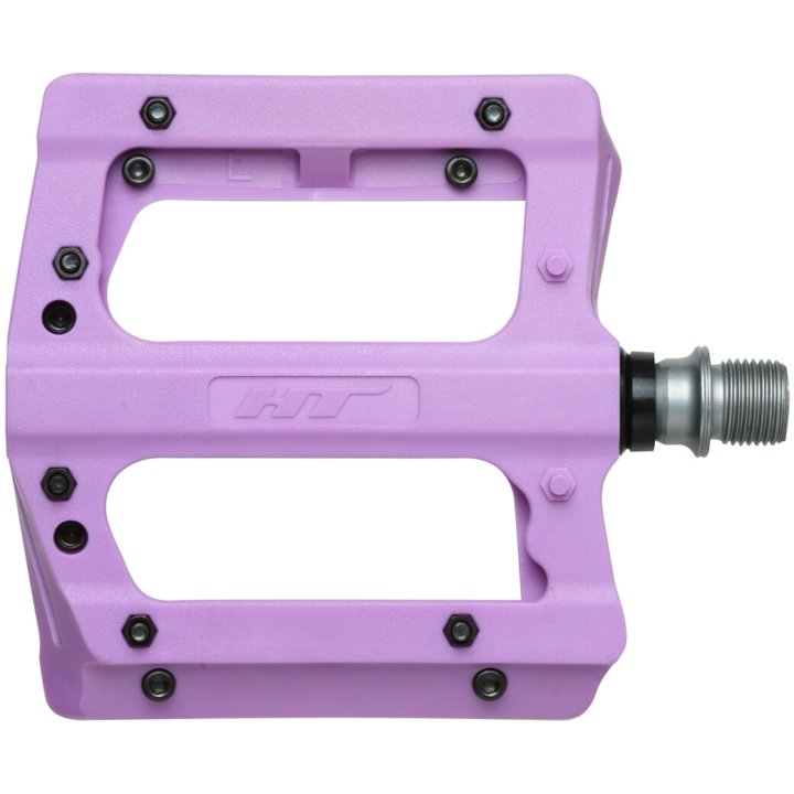 Pedali flat HT PA12A - Viola HT-Components