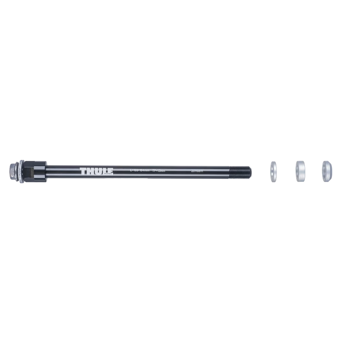 Axe traversant pour remorque Thule M12 x 1.0 - 169-184mm