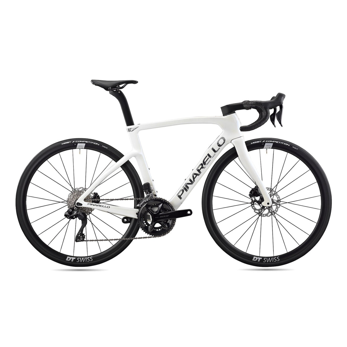 Pinarello F3 105 Di2 Dt Swiss A1800 - Blanc