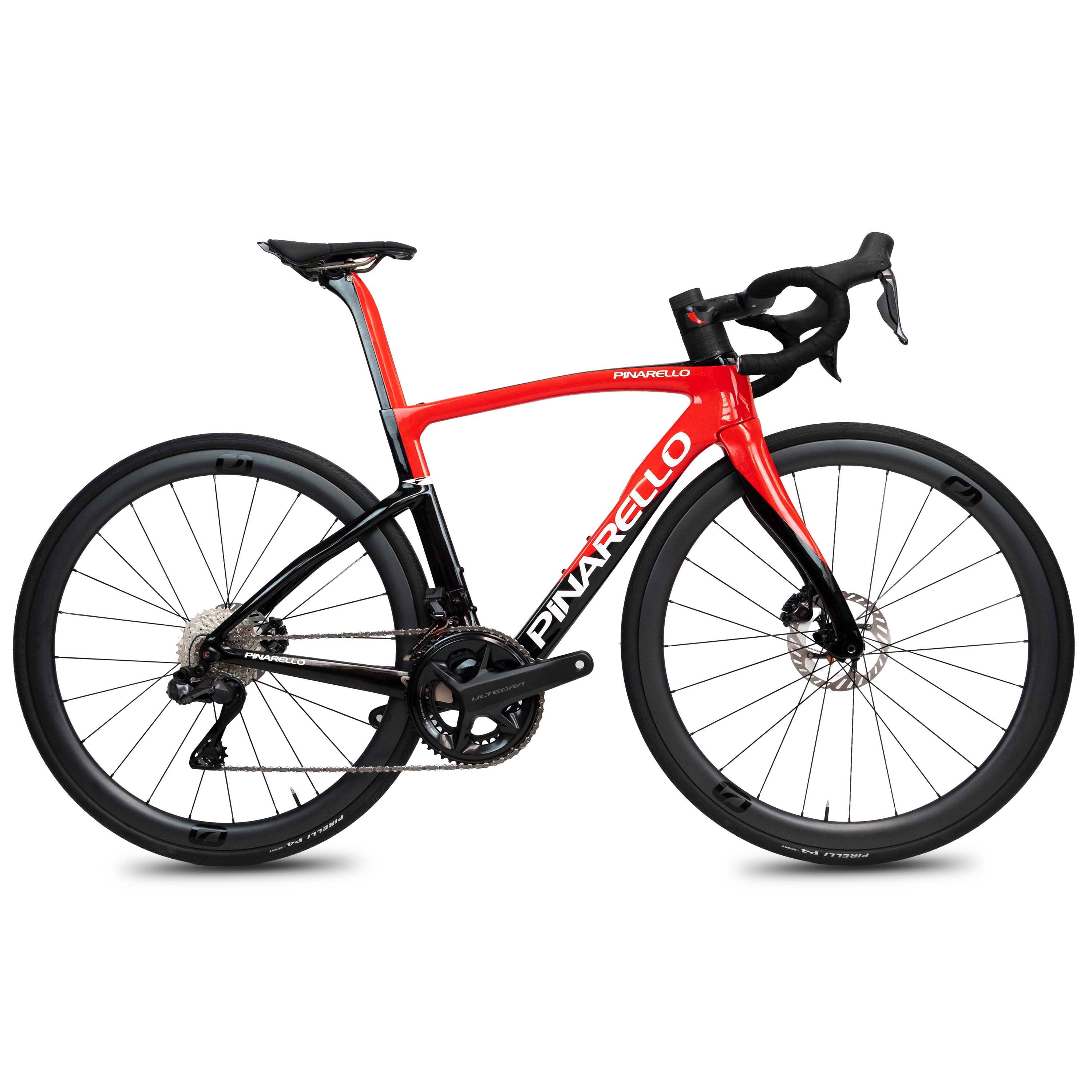 Pinarello F7 Disk Ultegra Di2 Ultra fast - Red black