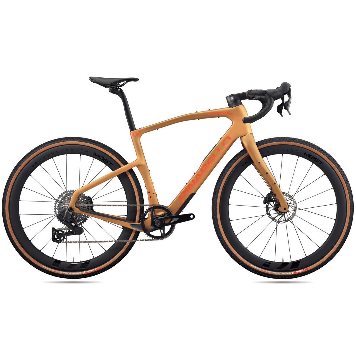 Pinarello Grevil F5 Rival AXS XPLR - Marrone Pinarello