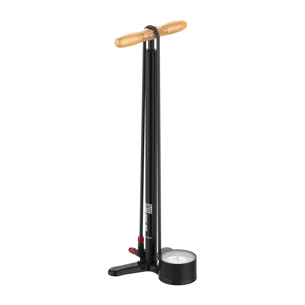 Lezyne Steel Floor Drive Floor Pump - Black