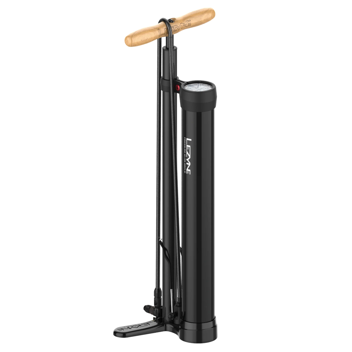 Pompa da terra Lezyne Pressure Overdrive - Nero Lezyne
