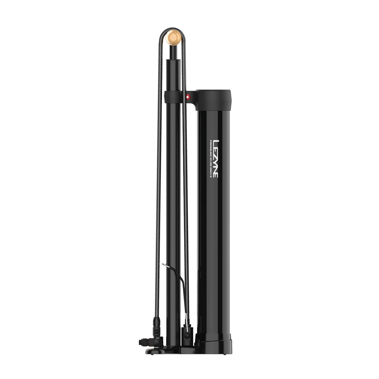 Pompa da terra Lezyne Pressure Overdrive - Nero Lezyne
