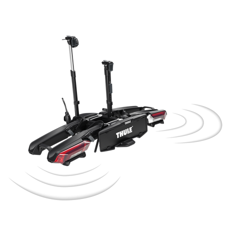 Towbar-mounted bike rack Thule Epos ParkSecure 69cm - Black Thule
