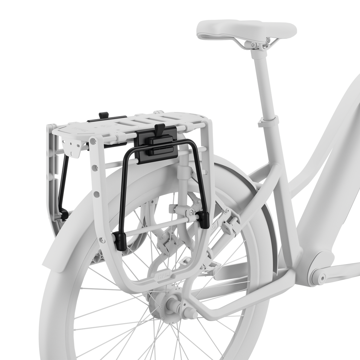 Porte-bagages arrière pour vélo Thule InLock 23 cm - Noir Thule