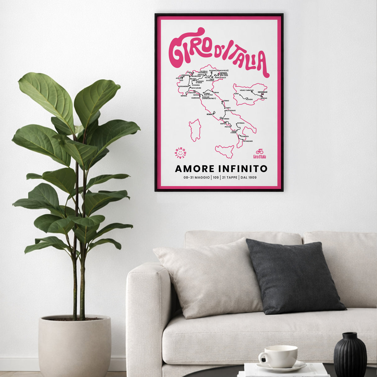 Affiche Giro d'Italia - #109