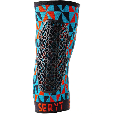 Protezioni ginocchio Seryt Flow - Azzurro rosso Seryt