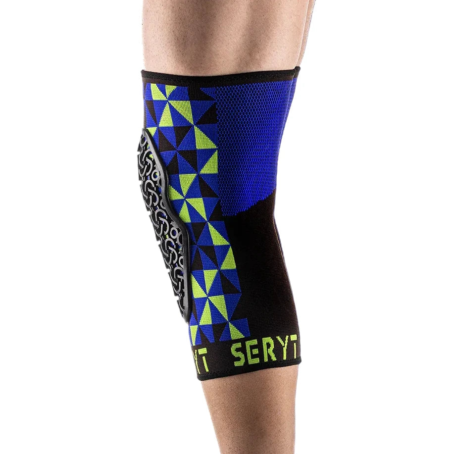 Protezioni ginocchio Seryt Flow - Blu verde Seryt