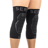 Protezioni ginocchio Seryt Flow Vented - Nero Seryt