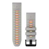 Cinturino Garmin QuickFit 26 - Bianco arancio - P