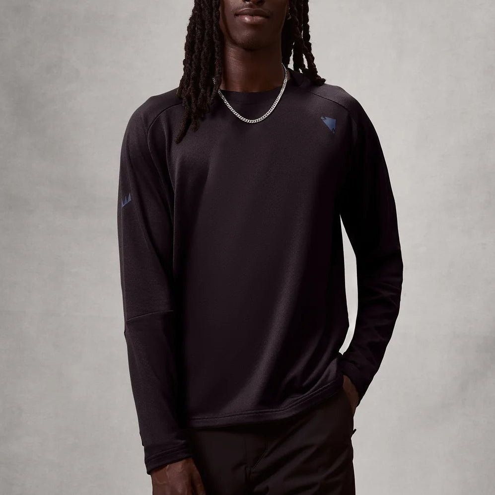 Maglia maniche lunghe Endura AllTrack Rout Fleece - Nero