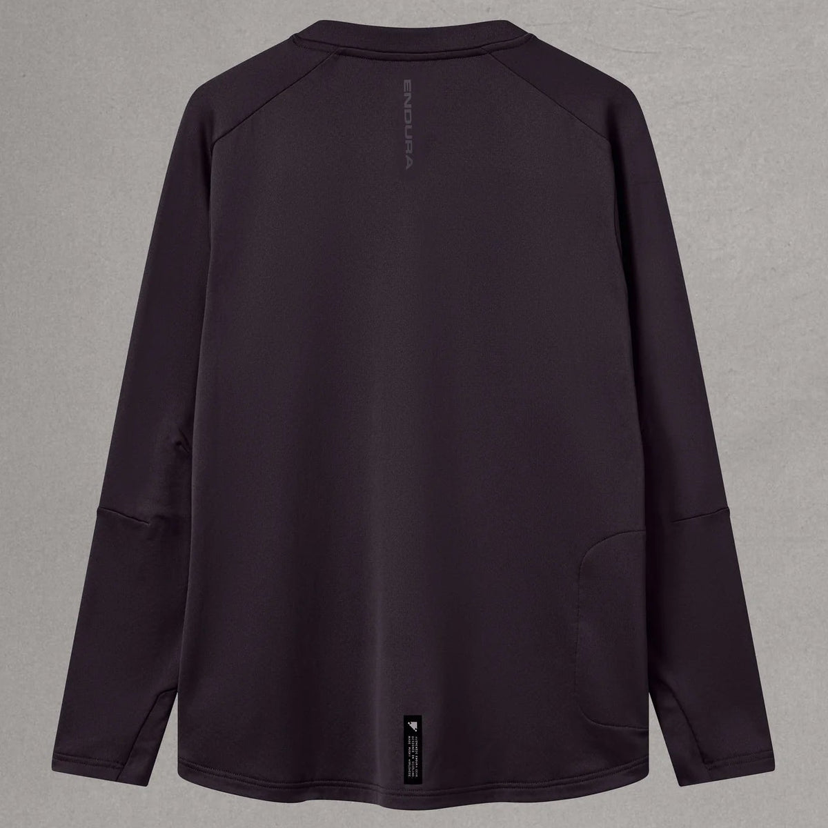 Maglia maniche lunghe Endura AllTrack Rout Fleece - Nero