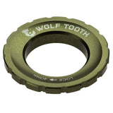 Ghiera Centerlock WolfTooth - Verde scuro - A