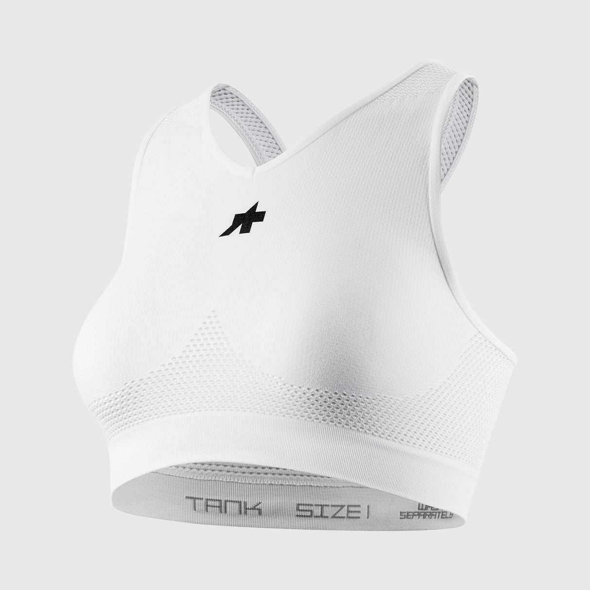 Assos Cropped Tank P1 Sport-BH - Weiss