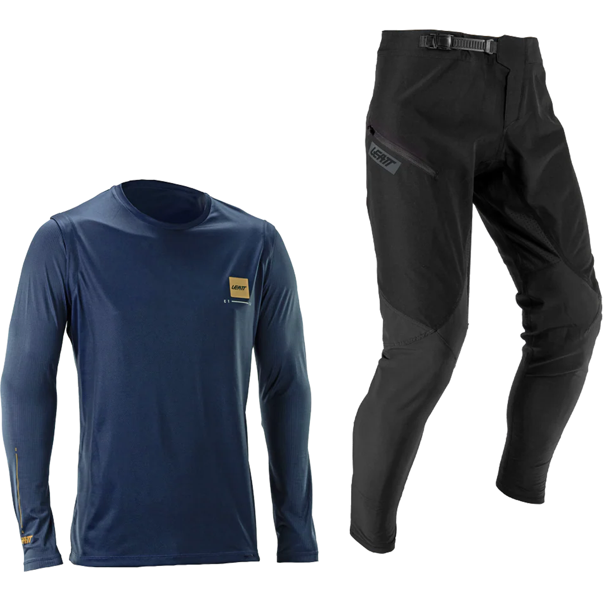Ride Kit MTB Gravity 1.0 - Blu nero Leatt