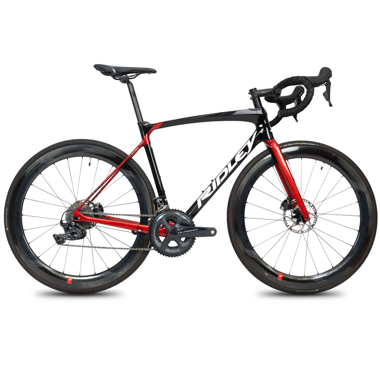 Ridley Fenix Disc Ultegra - Black Red