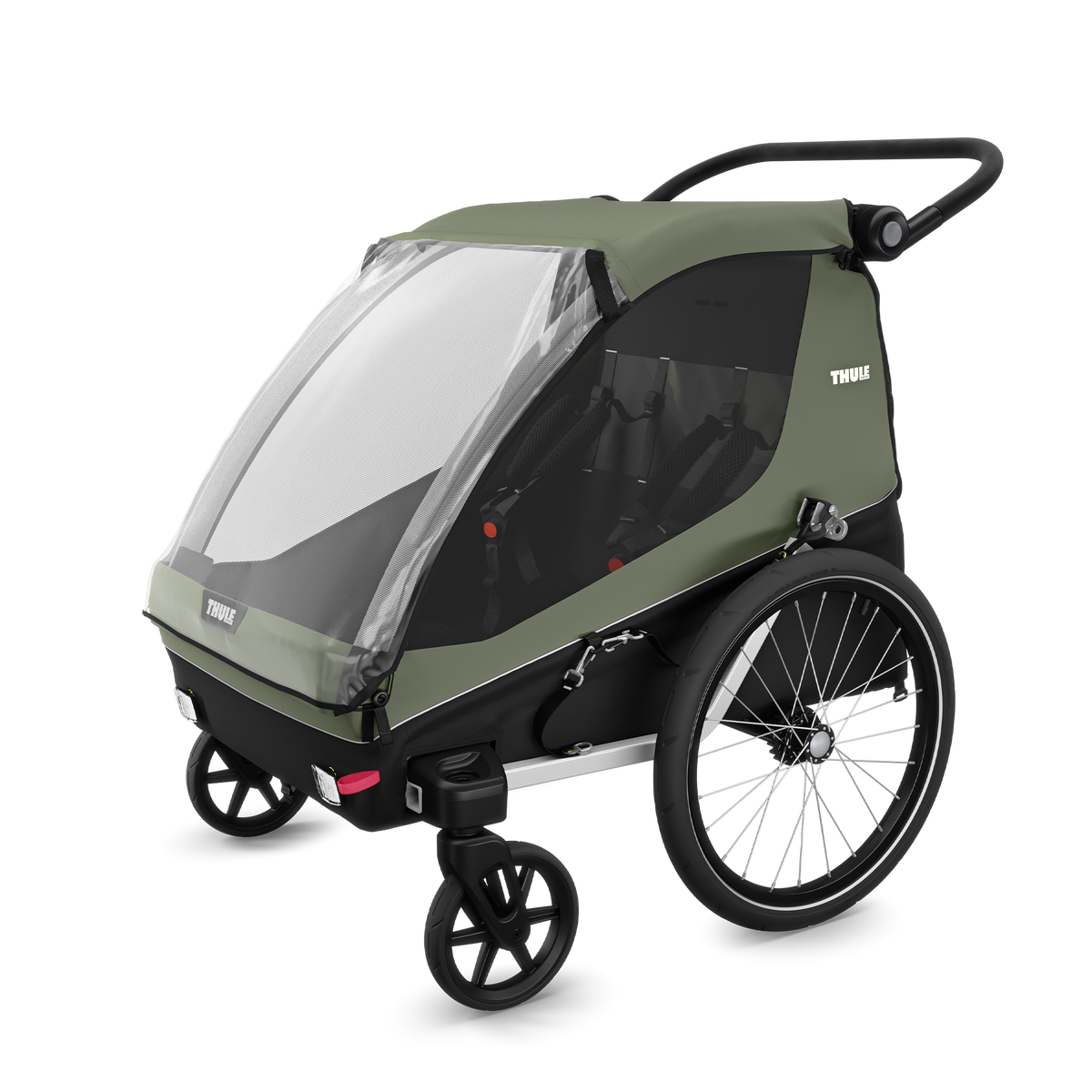 Thule Courier bike trailer - Thule Green