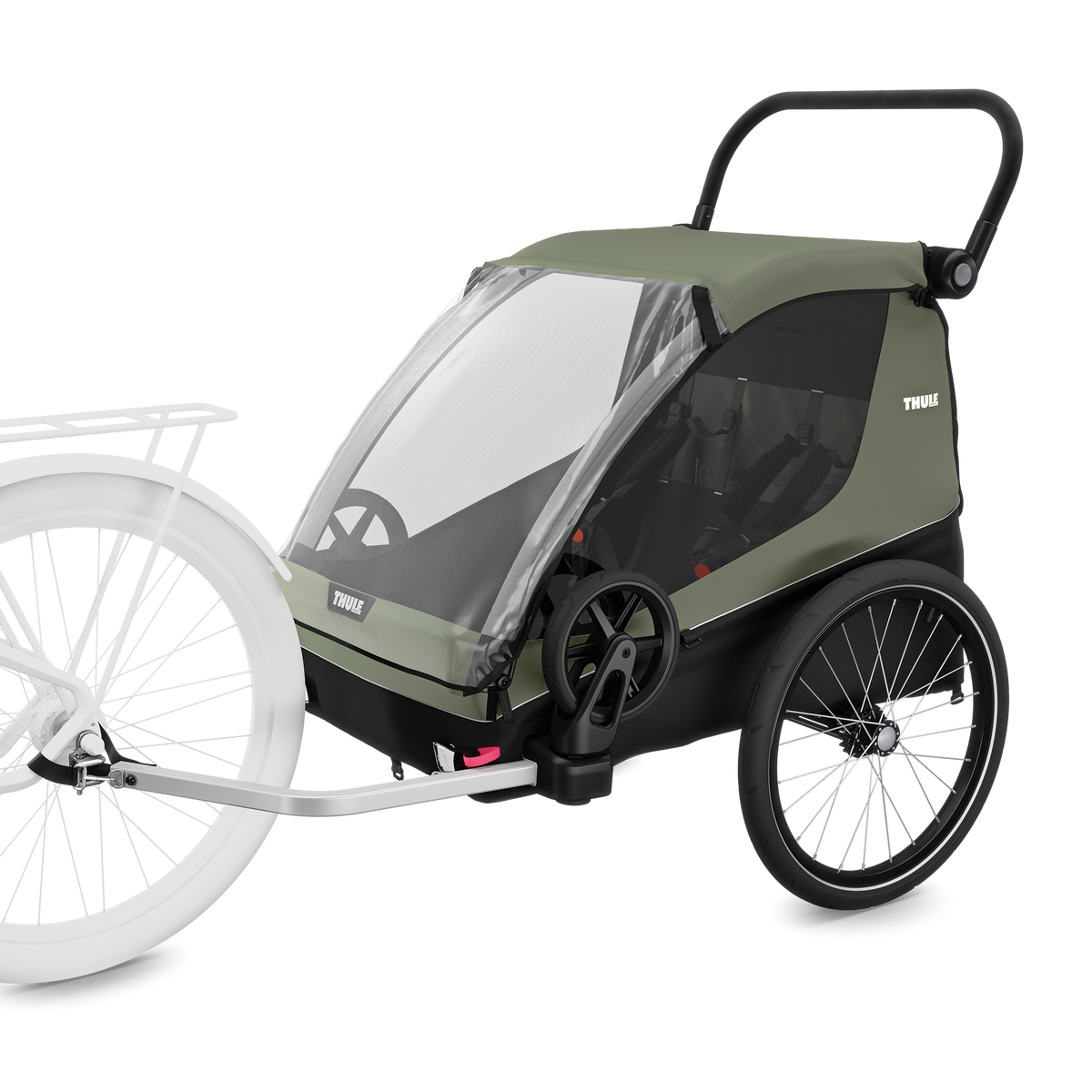 Thule Courier bike trailer - Thule Green