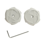 Rotore Northwave SLW Xdial Knob Kit - Weiß