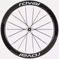 Roue avant Roval Rapide CLX 3 Disc - Noir blanc