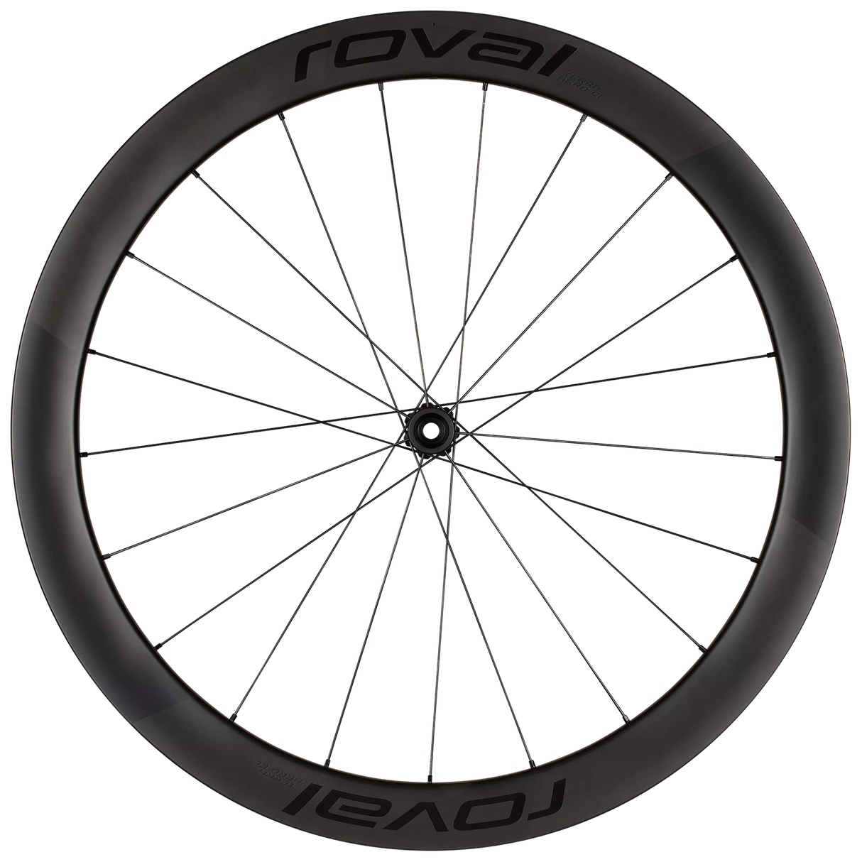 Rueda delantera Roval Terra Aero CL - Negro