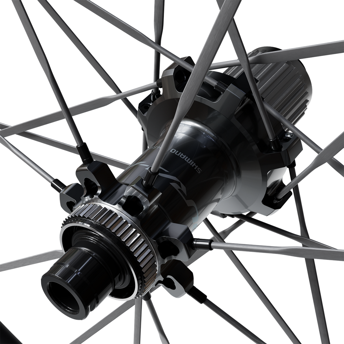 Rueda trasera Shimano Dura-Ace WH-R9370-C50-TL-R 12 - Negro