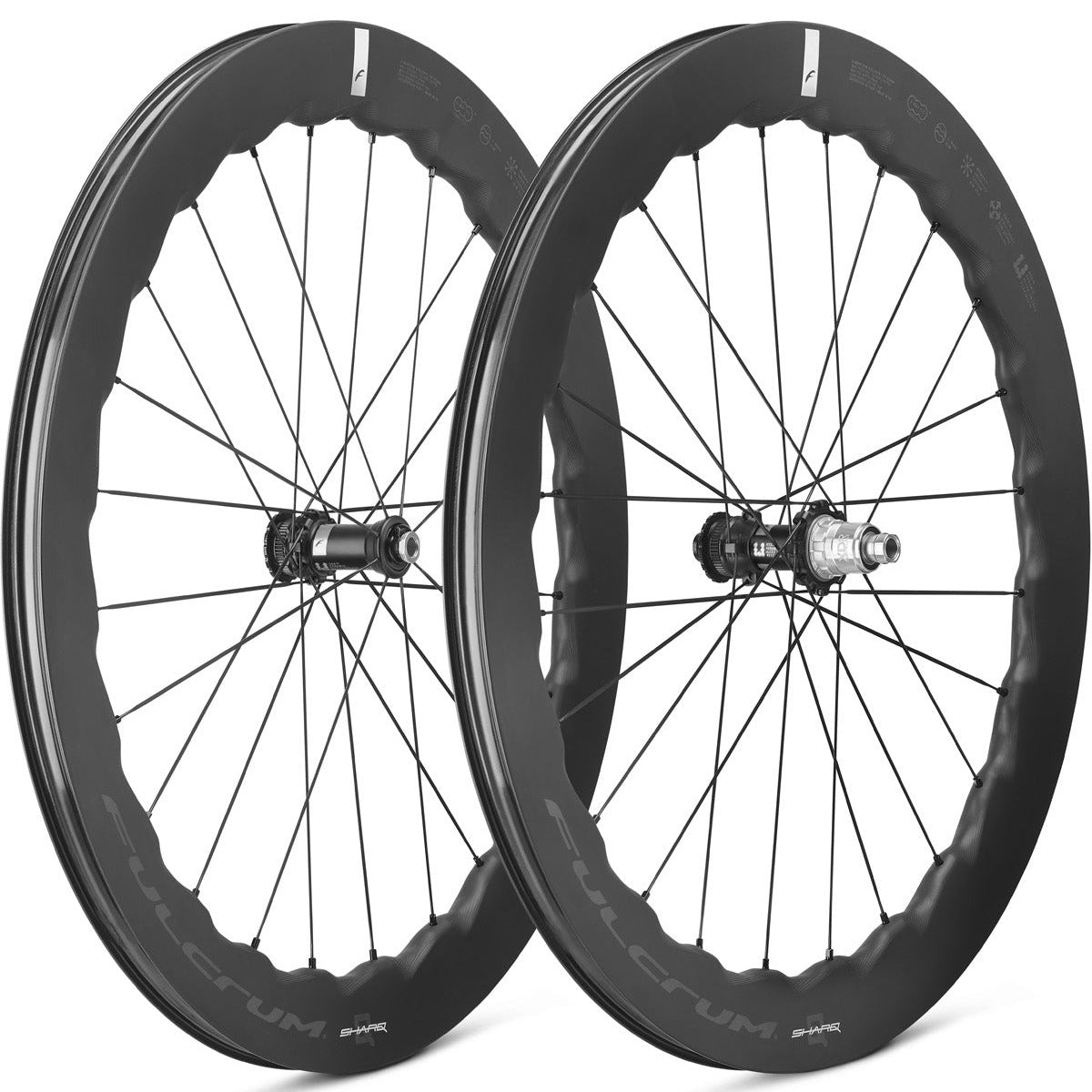 Ruote Fulcrum Sharq 57 2wf C25 AFS - Nero Fulcrum