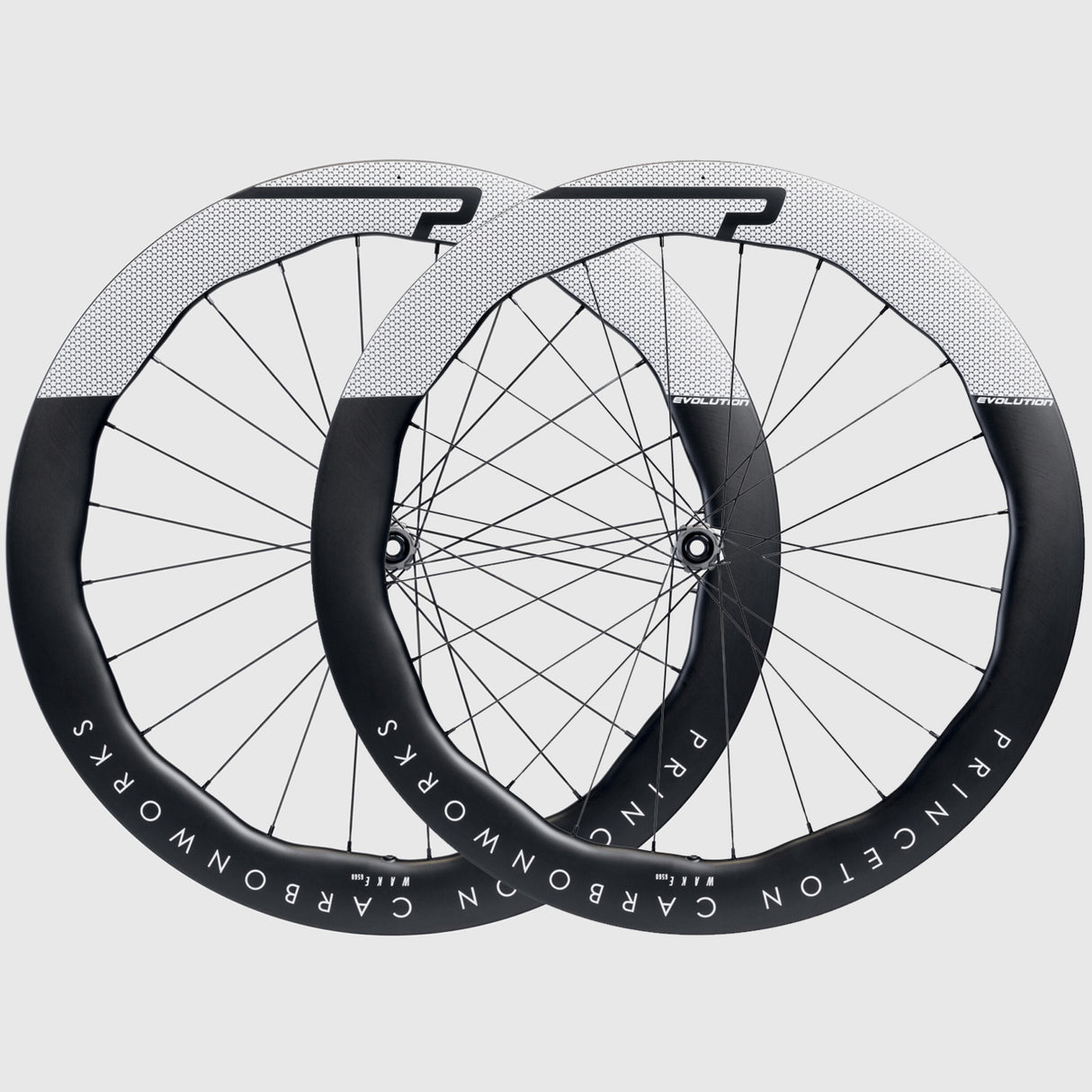Ruote Princeton WAKE 6560 EVO Disc DT Swiss 240 EXP CL - Bianco Princeton Carbonworks