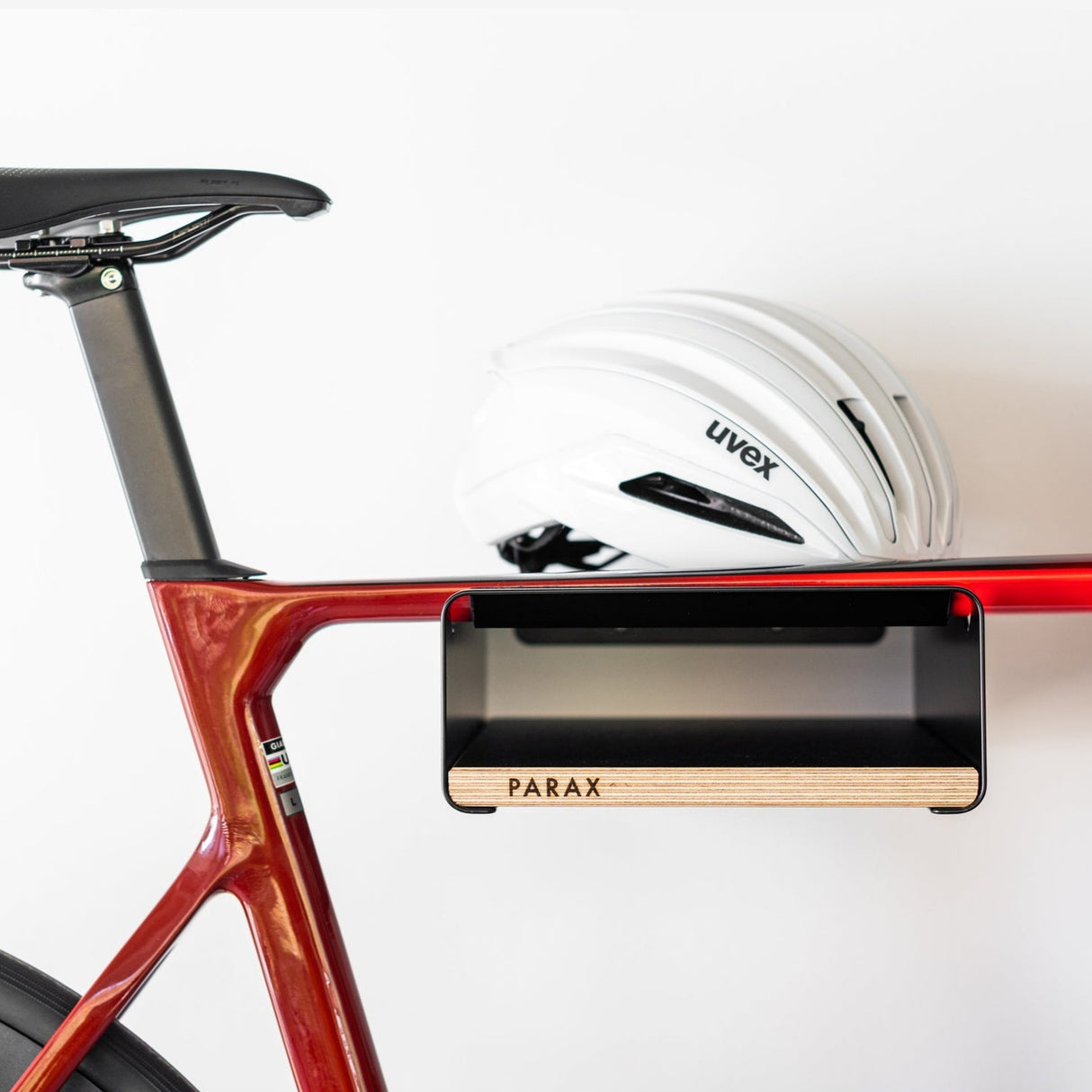 Parax S-Rack L wall bike rack - Black