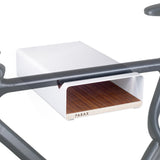 Support de vélo mural Parax S-Rack M - Blanc