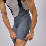 Bib shorts Pissei Sanremo Thermal - Slate