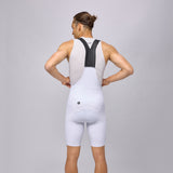 Bib shorts Pissei Sanremo Thermal - White