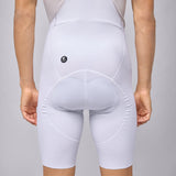 Bib shorts Pissei Sanremo Thermal - White