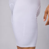 Bib shorts Pissei Sanremo Thermal - White