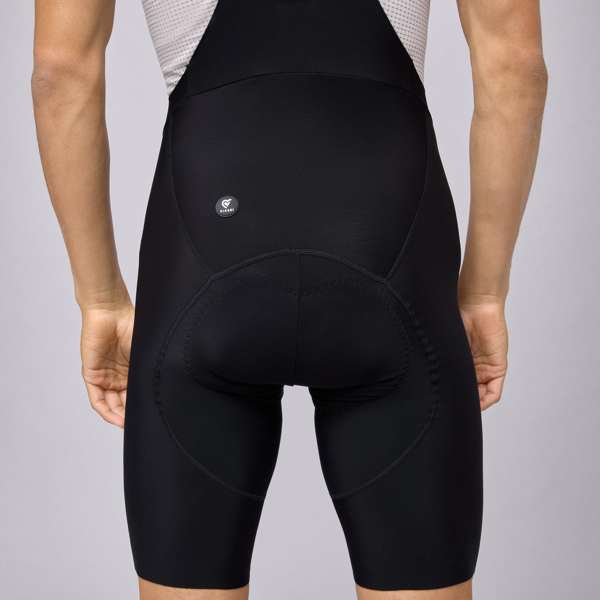 Bib shorts Pissei Sanremo thermal bib shorts - Black