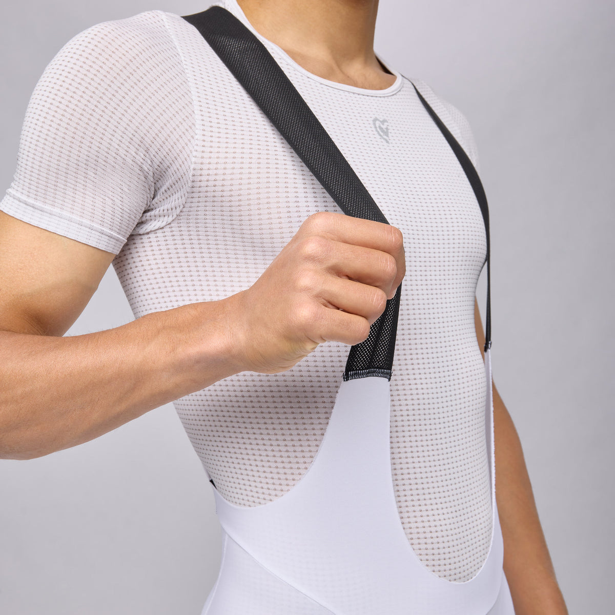 Cuissard long Pissei Sanremo - Blanc