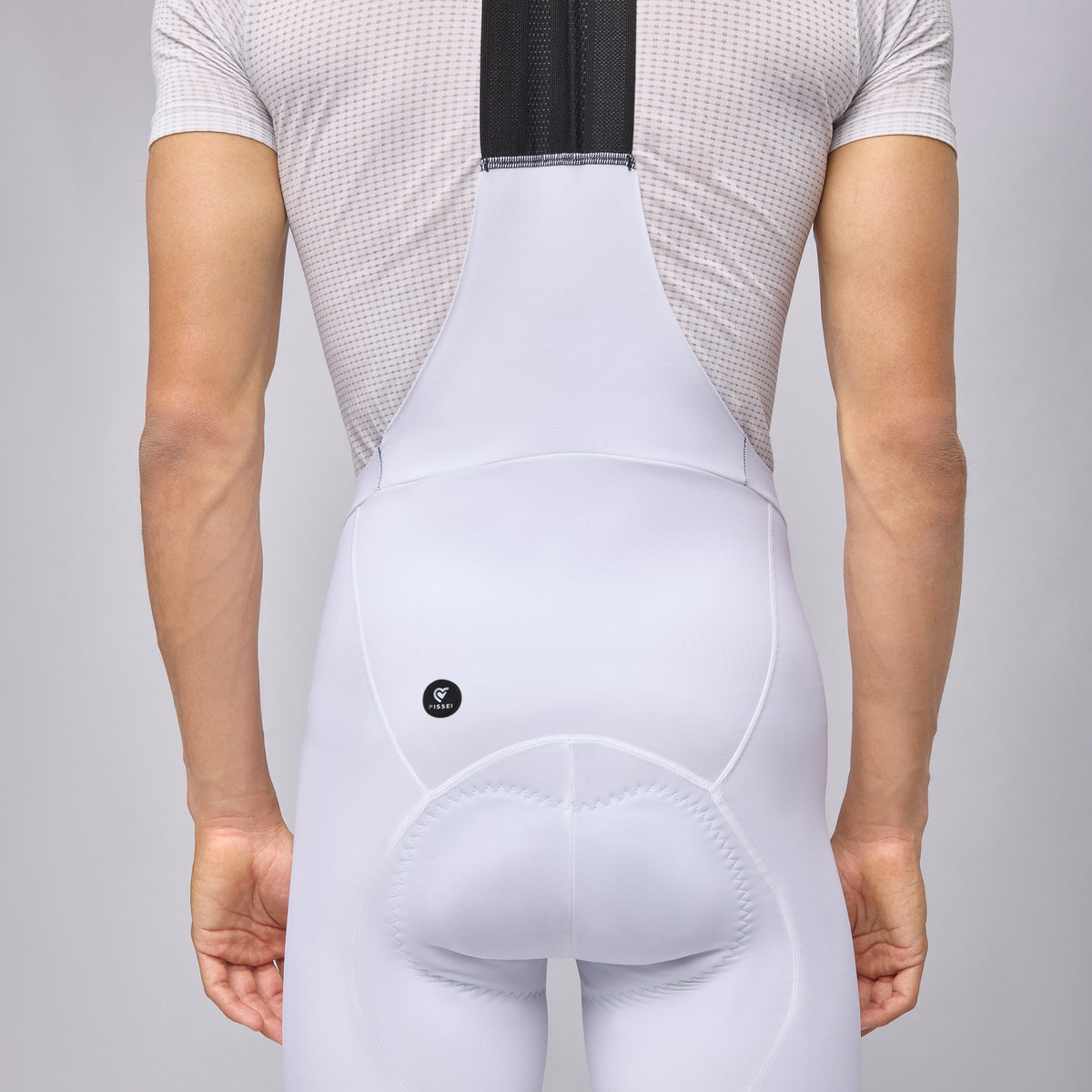 Cuissard long Pissei Sanremo - Blanc