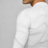 Maillot manches longues Pissei Sanremo - Blanc gris