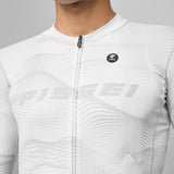 Maillot manches longues Pissei Sanremo - Blanc gris