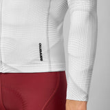Maillot manches longues Pissei Sanremo - Blanc gris
