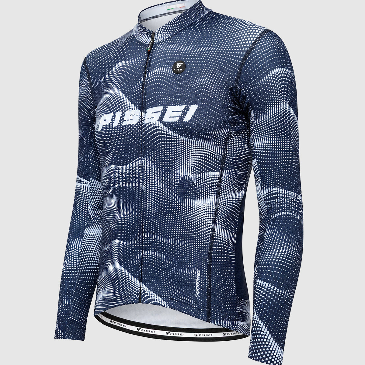 Maglia maniche lunghe Pissei Sanremo - Blu celeste