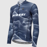 Maglia maniche lunghe Pissei Sanremo - Blu celeste