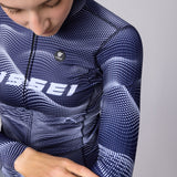 Maglia maniche lunghe Pissei Sanremo - Blu celeste