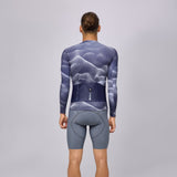 Maglia maniche lunghe Pissei Sanremo - Blu celeste