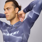 Maglia maniche lunghe Pissei Sanremo - Blu celeste