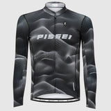 Maillot de manga larga Pissei Sanremo - Negro gris
