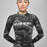Maillot de manga larga Pissei Sanremo - Negro gris