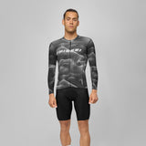 Maillot de manga larga Pissei Sanremo - Negro gris